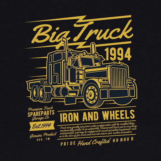 Big Truck TeeShirt by HealthPedia